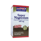 Super Magnesium Formula 400 mg ® (Magnesium Citrate, Aspartate, And Lactate)