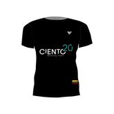 Camiseta Negra Neón 2025