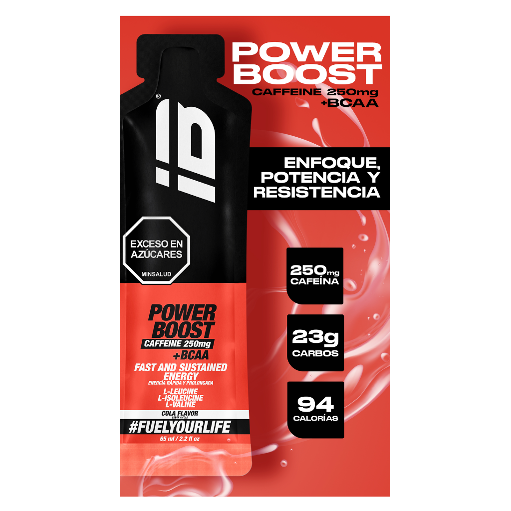 Gel IB Power Boost Cafeína 250mg