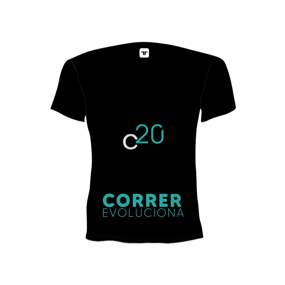 Camiseta Negra Neón 2025