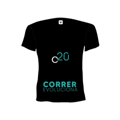 Camiseta Negra Neón 2025